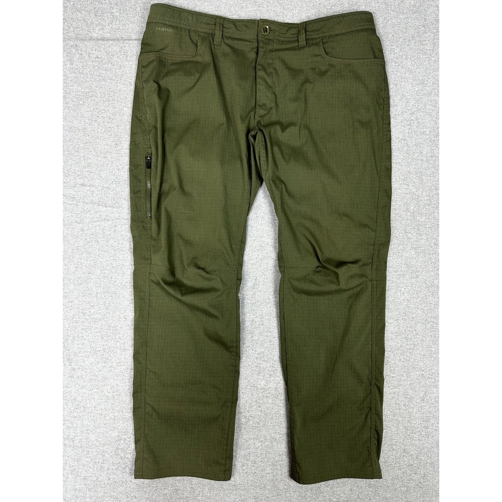 Under Armour Storm 1 Covert Tactical Pants Mens 42x32 Green Ripstop Cargo